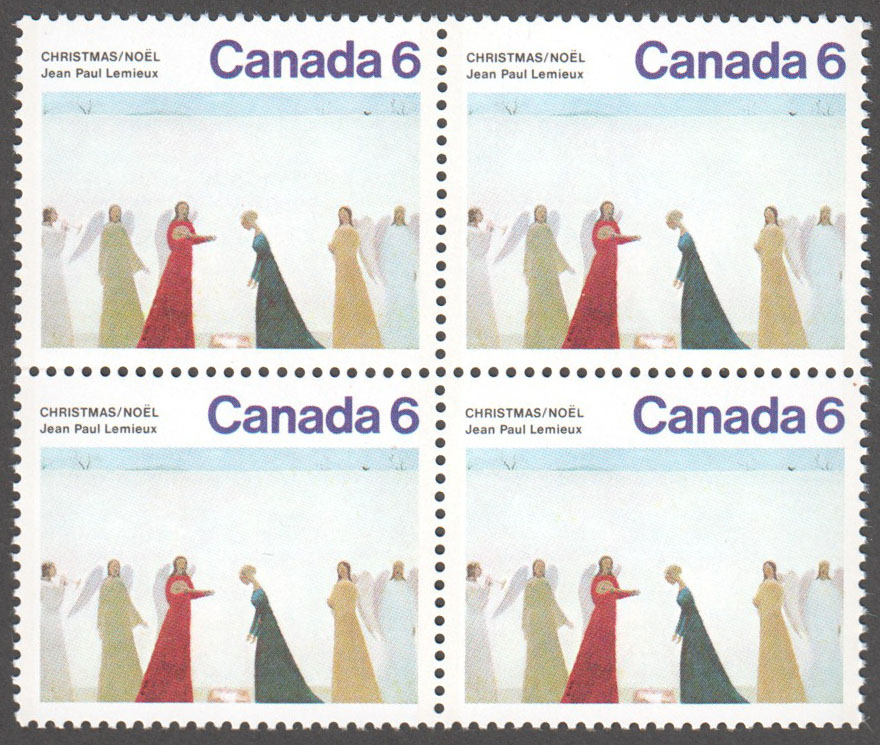 Canada Scott 650 MNH Block - Click Image to Close